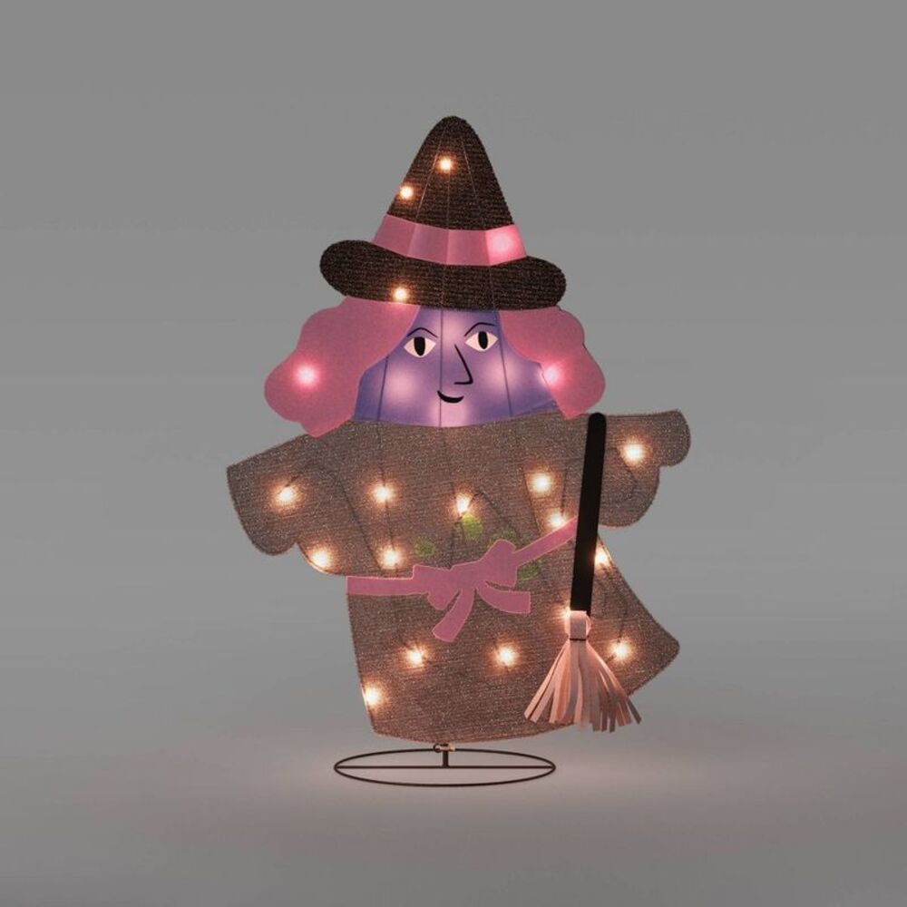 Open Box - Hyde and EEK! Boutique - Reversible Tinsel Witch Character with  Pink